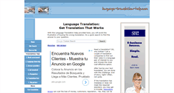 Desktop Screenshot of language-translation-help.com
